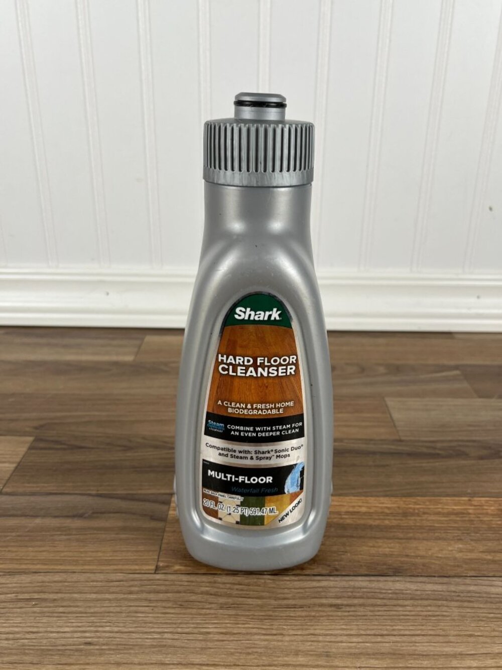 Shark Sonic Duo Hard Floor Cleanser Solution Bottle Reusable (Empty Bottle)